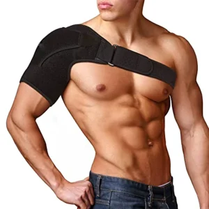 Sports Shoulder Straps Compression Shoulder Protectors for Men and Women Single Shoulder Protectors Adjustable Shoulder