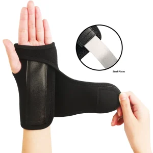 Sports Steel Wrist Guard Adult Breathable Removable Hand Fixation Protective Sports Guard