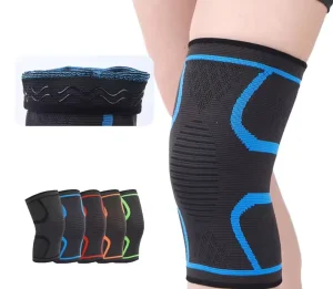 Sports Strap Knee Brace Compression for Running Cycling Basketball Non slip Knee Support Fitness Nylon Knee Support