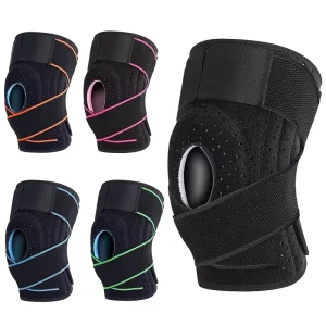 Sports Support Compression Pair Knee Support Brace Support