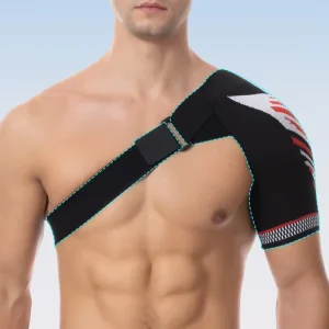 Sports Support Shoulder Brace Stabilizer Elastic Shoulder Protection Compression Shoulder Straps