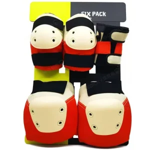 Sports Wrist Elbow Knee Pads Protective Gear for Ski Skate Skateboard Protection Gear for Adults and Kids