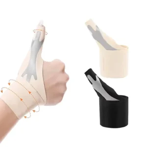 Sports Wrist Guard Anti Sprain Tendon Sheath Thumb Guard Thin Spandex Men Women Fixed Protective Gear for Tennis Badminton