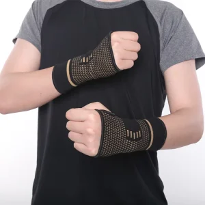 Sports Wrist Guard Arthritis Gloves Elastic Palm Brace Fitness Wrist Support Wristband Compression Gloves