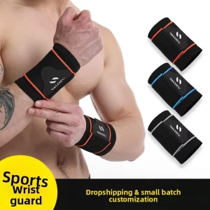 Sports Wristband for Men Women Training Basketball Weightlifting Volleyball Running Palm Guard Joint Support Sprain Protection