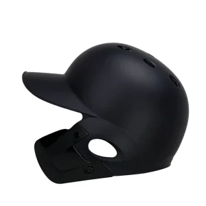Sporty Baseball Batting Helmet Adjustable Breathable EVA Foam Protective Jaw Pads Ear Flap Protection Button Closure