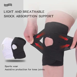 Spring Protection Knee Brace Comfort Breathable Flexible Knee Support for Daily Life and Exercise