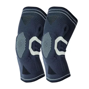 Spring Supported Breathable Anti Slip Cushioning Compression Knee Brace for Basketball Cycling Hiking Fitness Sports