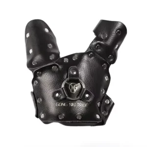 Stainless Cowhide Protective Glove for Outdoor Hunting Fish Shooting Practical Slingshot Accessories Wrist Guard