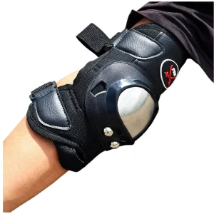 Stainless Steel Sport Motorcycle Protective Gear Wrist Safety Guard Cycling Riding Helmet Protector