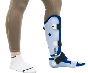 Static Ankle Foot Orthosis Brace with PE Composite Material for Fracture Sprain Protection and Ankle Fixation