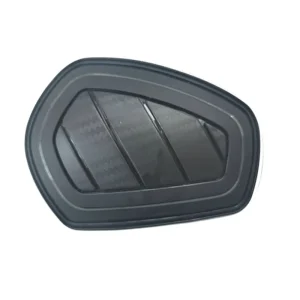 Stitchable Black Adult TPU Shoulder Protector with Carbon Fiber Texture Sports Safety Fitness Feature XY Brand Model XY307