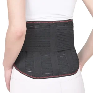 Stock Available Lumbar Support Black S XL Elastic Weightlifting Belt Comfort Protection Waist Support Back Support Belt for Men
