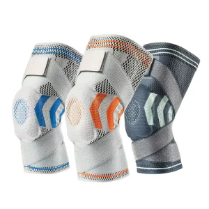 Stock Professional Protection Nylon Compression Knee Brace for Men Women Sports Joint Pain Relief Protective Elbow Knee Pads