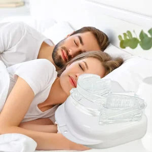 Stop Snoring Anti Snore Mouthpiece Apnea Silicone Guard Bruxism Sleeping Aid Mouthguard Personal for Health Care Sleep Snoring