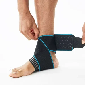 Strap Pressurized Ankle Riding Fitness Basketball Sprain Protection Elastic Bandage Anti slip Sports Seismic Support