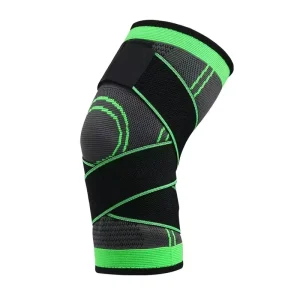 Strap Sports Knee Protector Knitted Running Fitness Mountaineering Basketball Warm Nylon Knee Joint Protector