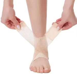 Strong Support Ankle Brace for Athletes with Ankle Protection During Fitness Adjustable