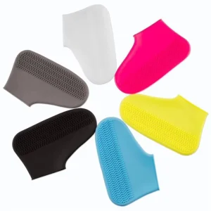 Stylish Ankle Bootie Emergency Rainy Day Full Shield Defense Urban Travel Essential Unisex Silicone Rain Boot Cover Waterproof
