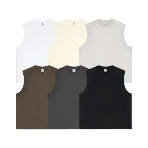 Summer Men Cool Feeling Quick-Dry Casual Basketball Sports Vest Men’s Waistcoat Breathable Loose Sleeveless Tank Top