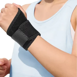 Summer Pressurized Sports Thumb Buckle Finger Cuff Wrist Guard Breathable Sweat Absorbing Basketball Wrap Adjustable