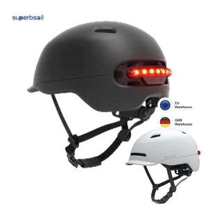 Superbsail Electric Scooter Safety Smart4u Helmet With Warning Light For Men Women Scooter Skateboard Adult MTB E bike Helmet