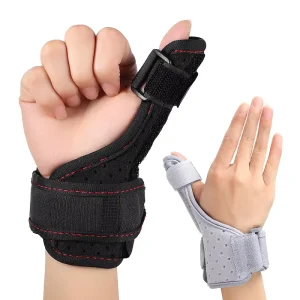 Support Wristband Finger Fixation Thumb Tendon Sheath Polyester Material Basketball Thumb Bracer