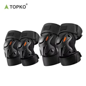 TOPKO Protective Gear Knee and Elbow Pads for Adults Biking & Cycling Outdoor Sports Safety Cycling Elbow & Knee Pads