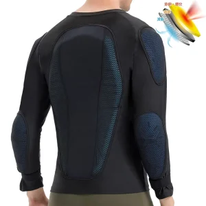 TPU Spine Protection Impact Shirt Downhill Mountain Bike Chest Motorcycle Jacket Back Protector Ski Snowboard Back Protection