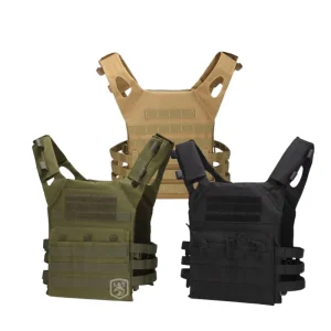 Tactical Black Vest for Outdoors Field Training Waterproof Lightweight Molle Vest Security Body