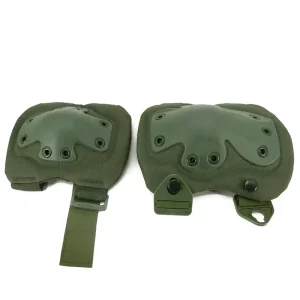 Tactical Combat Knee & Elbow Protective Pads Set Outdoor CS Paintball Cycling Safety Skateboarding Knee Protection Guard Pads