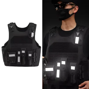 Tactical Equipment Chaleco Tactico Outdoor Hunting Training Protective Vest Security Guard Tactical Vest Tactico Gear