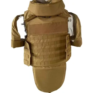 Tactical Gear Armor Vest Security Molle Vest Oxford PE Ceramic Plate Carrier Whole Body Protection Proof Multifunctional Vest