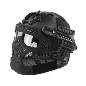 Tactical Helmet Fast PJ Low Carbon Steel Wire Safety Helmet Short Vents Safety Outdoor Aramid Covers Fast Full Face Helmet