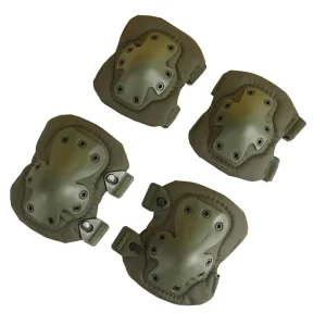 Tactical Knee & Elbow Pads Combo Outdoor Sports Protective Equipment for Training Activities