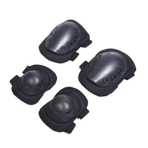 Tactical Knee & Elbow Pads Set Outdoor Sport Hunting Skating Safety Gear Knee Guard Elbow Shell Protector Customize Label Logo