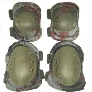 Tactical Knee Pad Elbow Pad Set Knee Elbow Protective Pads Combat Skate Outdoor Sports Safety Guard Gear Set of 4
