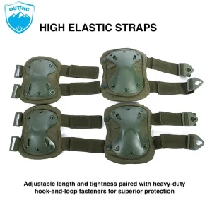 Tactical Knee Pad Elbow Pad Sport Knee Protector Outdoor Sport Hunting Skating Safety Gear Knee Guard Elbow Shell