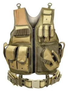 Tactical Protective Vest Anti Slash Anti Stab Full Body Safety Equipment For Security Personnel