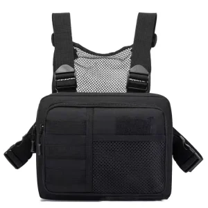 Tactical Vest Crossbody Chest Bag Chest Rig Vest