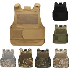 Tactical Vest Multi functional Protective Combat Body Armor Tear resistant and Wear resistant Material