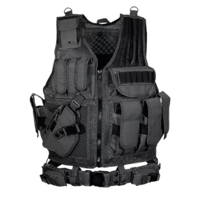 Tactical Waterproof Vest Carrier Training Molle Tactical Vests Breathable Air Soft Security Tactical Vest
