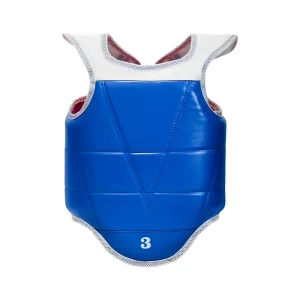 Taekwondo Chest Protector Strap Double Sided Professional Protective Gear for Competition Training Sanda Actual