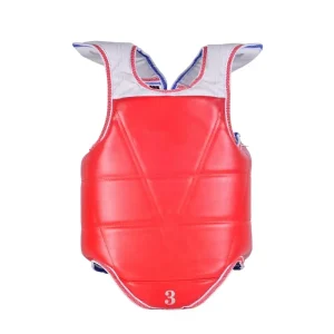 Taekwondo Children’s Customized Chest Protector with Printable Logo for Training Practice Anti-kicking Protection