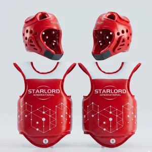Taekwondo Electronic PSS Scoring System with Sensor Foot Guard Chest Guard Socks Body Protector Headgear for Accurate Scoring