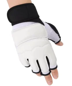 Taekwondo Half Finger Boxing Gloves Protective Gear for Adults and Children Hand and Foot Guards for Sports