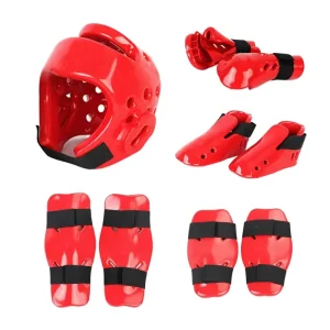 Taekwondo ITF Protective Gear Set Multi Color Sponge Material Training Competition Multi Functional Multi Part Protection