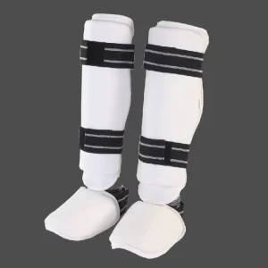 Taekwondo Protector Shin Instep Guard with Custom Logo Printing Unisex Model TKD 0011