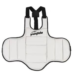 Taekwondo Sanda Karate & Judo Chest Protector with Custom Logo Customized Color Silk Screen Printing
