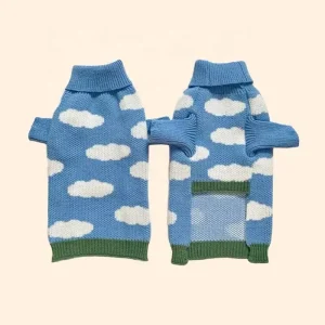 Tailor Specially New Design Soft Winter Pet Sweater for Dogs Cotton Apparel With Printed Pattern Dog Sweater